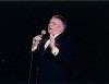 Ol’ Blue Eyes, crooner Frank Sinatra takes to the stage at the 1986 Princess Grace Awards gala celebrating a new crop of emerging artists.