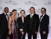 Princess Grace Statue Award winner Kyle Abraham, Maria Soldier, hostess Bebe Neuwirth, Alex Soldier and Statue Award winner Sam Gold attend the 2018 Princess Grace Awards Gala at Cipriani 25 Broadway in New York City.