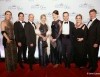 Host Committee members Rod and Karen Gancas and guests attend the 2018 Princess Grace Awards Gala at Cipriani 25 Broadway in New York City.